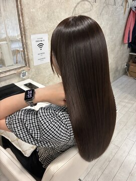 チャーム ヘア リゾート(charm hair resort) 絹髪縮毛矯正スタイル