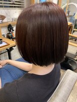 グリット(glit)&nbsp;艶めき暖色ボブ♪