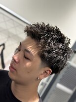フランクスバーバーリベラルド 横浜(FRANK'S BARBER LIBERALD)&nbsp;MEN’SHAIR/メンズパーマ/テーパーフェード/スパイキーショートU