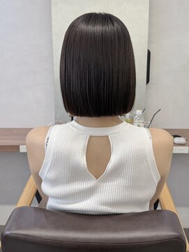 オウル(Owll) ◆◇大人可愛いダークブラウンまとまるボブ◇◆