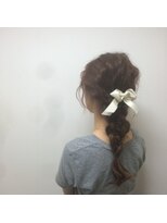 ユアーズ ヘアー 新宿店(youres hair)  三つ編みして三つ編み