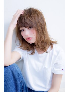 ロンド 表参道店(Lond) 《Lond omotesand》rico ゆるふわ！無造作な外ハネミディ