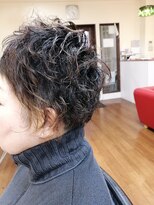 サンクスヘアー(Thanks hair) Thanks hair アシメパーマ