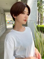 ヘアサロンエム 渋谷店(HAIR SALON M) センターパートショート☆