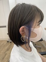 アメリ(Ameri)&nbsp;-Ameri-ミニボブ　×　インナーブルーバイオレット