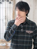 メンズヘア ビーセカンド 草加店(MENS HAIR B-2)&nbsp;ラフな動きで大人無造作ウルフショートQ