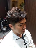 ナチュラルツーブロックスタイル
