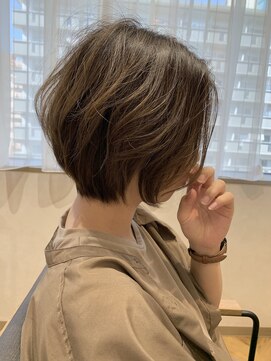 ロンドブルーム 天神大名店(Lond Bloom) 伸ばしかけでもお洒落なショートボブ/大人美人ショート