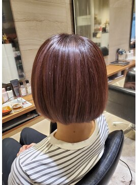 シェル 国分寺(shell) グレージュカラー/ボブウルフ/黒髪/ココアベージュ