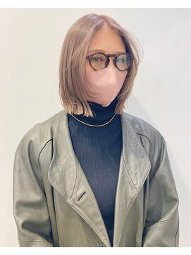 モリオフロムロンドン 松戸店(Morio from London) 【松戸　石山】外ハネ切りっぱなしボブフェイスレイヤー