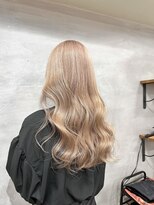 ロア 福岡天神本店(LORE) ミルクティベージュ◎natsu