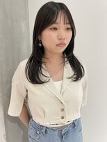 ヨーク(YOKE)&nbsp;【 YOKE 】レイヤーカット小顔カット暗髪艶髪韓国