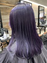 トルネード(TORNADO) にじさんじ剣持刀也推しカラー ダークパープルアッシュ S98