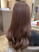 アルターリール(aL ter Rire) 前髪/マチルダボブ/ピンクベージュ/インナーグレージュ/澤瑞絵