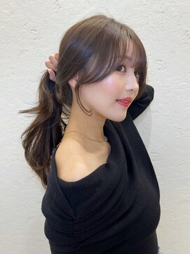 ハピネス 梅田茶屋町店(HAPPINESS) 韓国くびれロング レイヤーオルチャン小顔前髪 艶髪