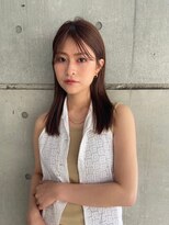 エディット トウキョウ(e.dit tokyo)&nbsp;【MILK/MURIEL miu】ナチュラルストレート　ブラウンカラー