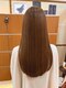 マルキーズ 可部店(marquise)の写真/【髪質改善ストレート】柔らかく艶やか、でも自然な仕上がりに！忙しい毎日のスタイリングも扱い易く楽に☆