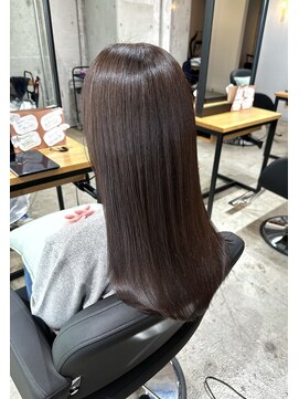 アンデイ(unday) マロンブラウン　髪質改善カラー