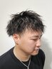 【メンズパーマ（カット込み）】(波巻きorツイスパ＋￥1210～)