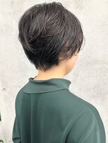 モリオ(morio)&nbsp;＊/大人女子くせ毛風黒髪ショートボブパーマショート30代40代1