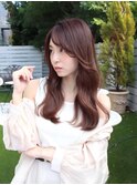 ツヤ巻きロングスタイル