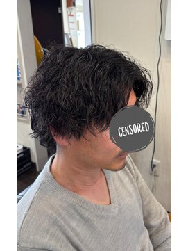 バーバー アミティ プール オム(BAR BER amity POUR HOMME) カット＋パーマ