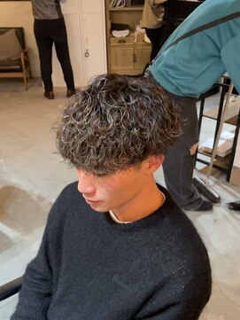 ディオ 町田店(DIO) マッシュ×波巻きパーマ【メンズパーマ】