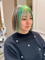 アネーロバイエーケー(ANHELO by AK)&nbsp;フェイスフレーミングで2トーンカラー♪