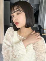 ラミエバイメルト 下北沢(lamie by melt)&nbsp;花田/ボブレイヤー顔周りミニボブ前髪カット下北沢オリーブ