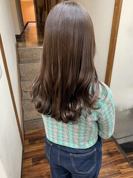 フォルムヘアデザイン 足利店(FORME hair design) ◯柔らかピンクベージュ◯：stylist 白石