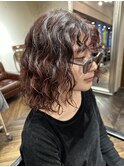 ミディアムパーマ