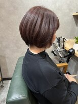 ウル(ulu.)&nbsp;大人可愛い♪脱白髪染めカラー×ショートボブ