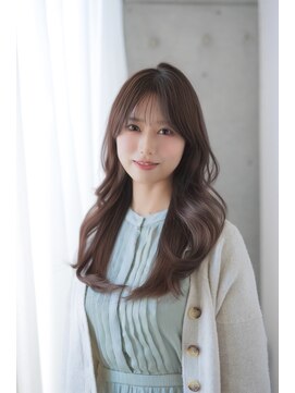 アマトウキョウ アユンチェ(AMA TOKYO×AYUNCHE) 韓国ヘア 2wayバング レイヤーカット くびれヘア 顔周り