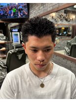 フォーコーナーズカットショップスリーセント 栄(FourCornersCutShop 3/cent)&nbsp;イージードリル/スパイキーベリーショート/ブリーチなし