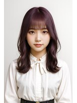 ムク(:muku)&nbsp;ラベンダーカラー/髪質改善/デザインカラー