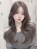 オリンテ バイ レシッド 表参道(orente by rcid)&nbsp;韓国レイヤーロング美髪グレージュアッシュインナーグレージュ