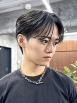 ニコ トウキョウ ヨコハマ(nico)&nbsp;メンズセンターパートウルフセンターパートニュアンスパーマ襟足