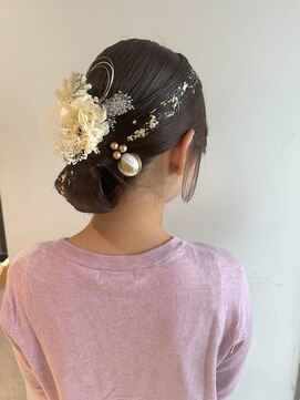 アッカ(ACCA) 成人式ヘアタイトシニヨン