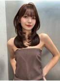 韓国レイヤーイルミナカラーレイヤーボブハッシュカット