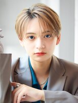 オーシャントーキョー サニー 原宿(OCEAN TOKYO Sunny)&nbsp;ハイトーンカラーフェザーパーマニュアンスパーマセンターパート