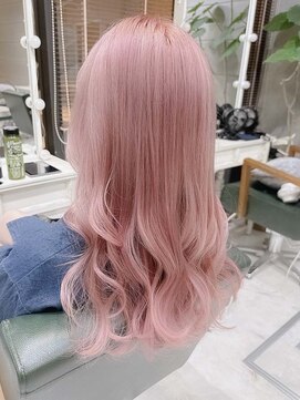 デイズ(days) 透け感可愛いピンクベージュカラー/ダブルカラー