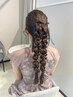【スタイリスト指定】パーティーヘアセット☆〔祭りセット、和髪不可〕