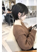 ウィル 野田阪神店(WiLL)&nbsp;首元すっきり 大人可愛い丸みショートボブ