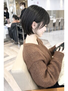 ウィル 野田阪神店(WiLL) 首元すっきり 大人可愛い丸みショートボブ