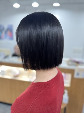 シアン 橋本店(Shian) ボブ×縮毛矯正