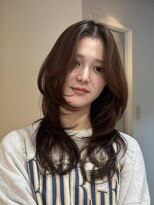 エイン(EYN)&nbsp;☆ミディアムレイヤーカット 韓国ヘア 表参道 南青山