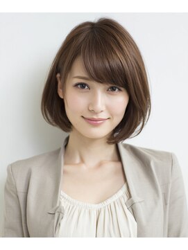 フェイムズ(FAMES) 品よく映える大人女性の王道ナチュラルボブ
