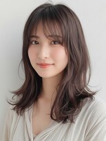 ウィールール 手稲店(WE RULE) 韓国春レイヤーロング◎暖色カラー愛され小顔春カラー