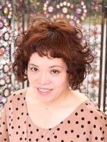 ボンビィヴァン(bon-vivant)&nbsp;イノセントテイストのパーマスタイル