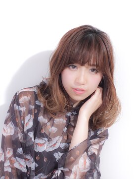 ムーン(moon) モテ髪☆大人フェミニンロブ